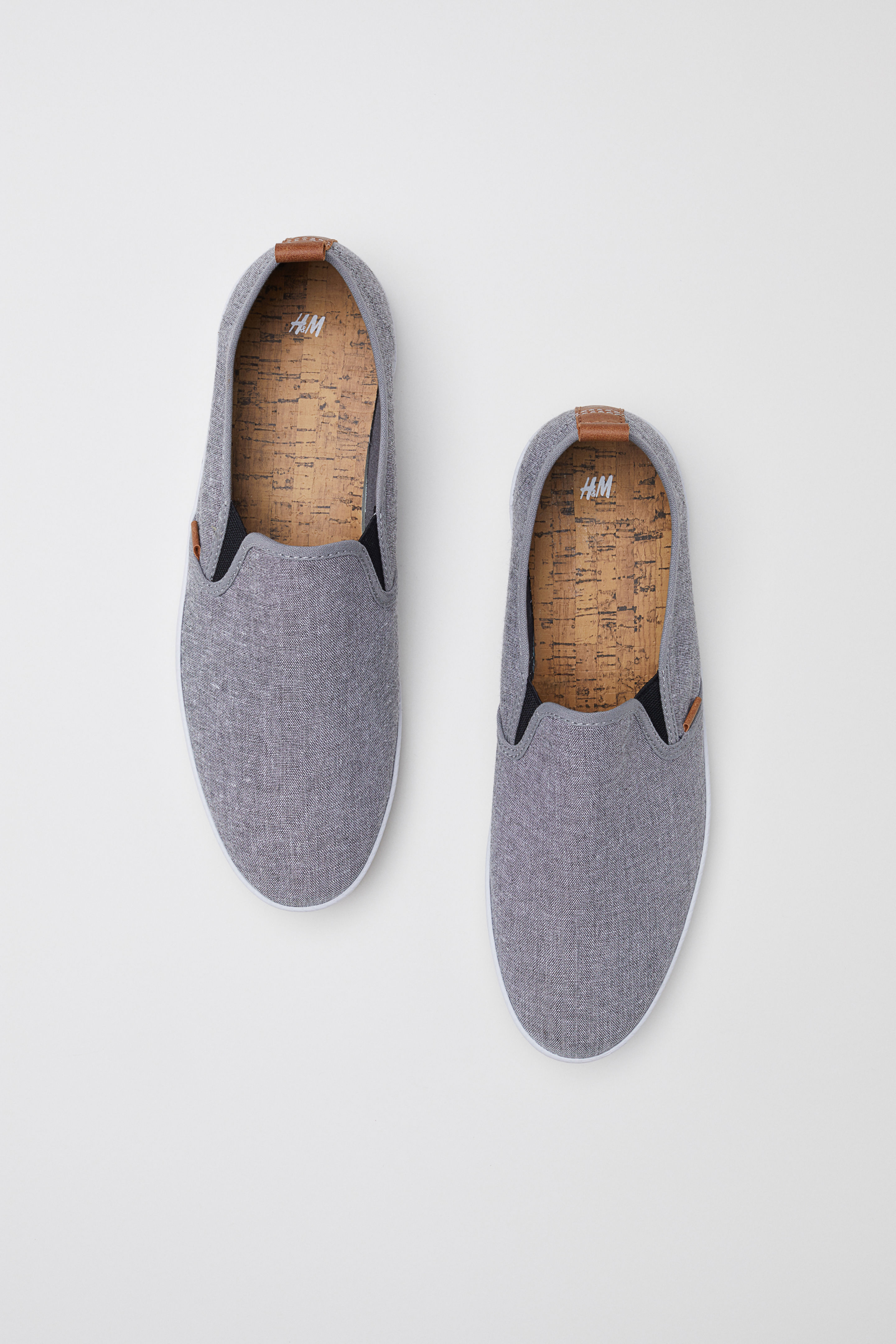 Slip-on Shoes - gray